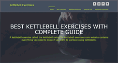 Desktop Screenshot of kettlebell-exercises.com