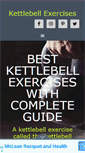 Mobile Screenshot of kettlebell-exercises.com