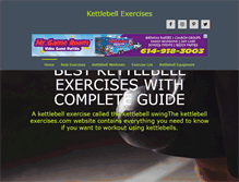 Tablet Screenshot of kettlebell-exercises.com